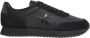 Calvin Klein Jeans Zwarte Casual Textiel Sneakers oor Heren Black Heren - Thumbnail 1