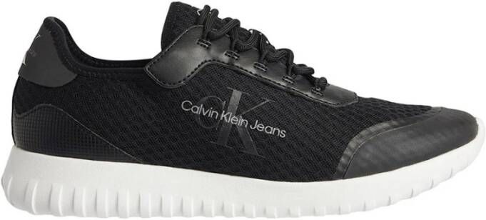 Calvin Klein Sneakers EVA RUNNER MONOLOGO met witte loopzool vrijetijdsschoen lage schoen veterschoen - Foto 5