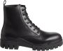 Calvin Klein Jeans Boots van leer met labeldetails model 'COMBAT' - Thumbnail 1