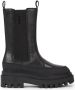 Calvin Klein Jeans Flatform Chelsea Boot Dames Herfst Winter Collectie Black Dames - Thumbnail 4