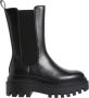 Calvin Klein Jeans Zwarte Flatform Chelsea Enkellaarzen Vrouwen Black Dames - Thumbnail 2