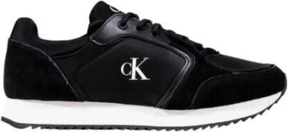 Calvin Klein Jeans Zwarte Sportieve Sneakers met Veters