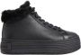 Calvin Klein Winterlaarzen BOLD PLATF LOW LACEUP MG LTH plateaulaarzen enkellaarsje high-top sneaker logo in de loopzool - Thumbnail 1
