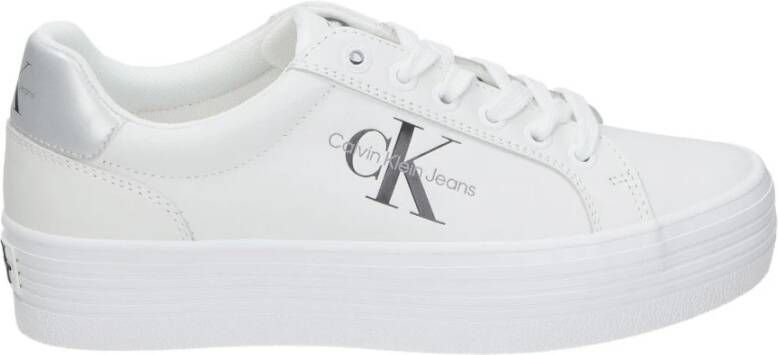 Calvin Klein Jeugdmode Sneakers White Dames