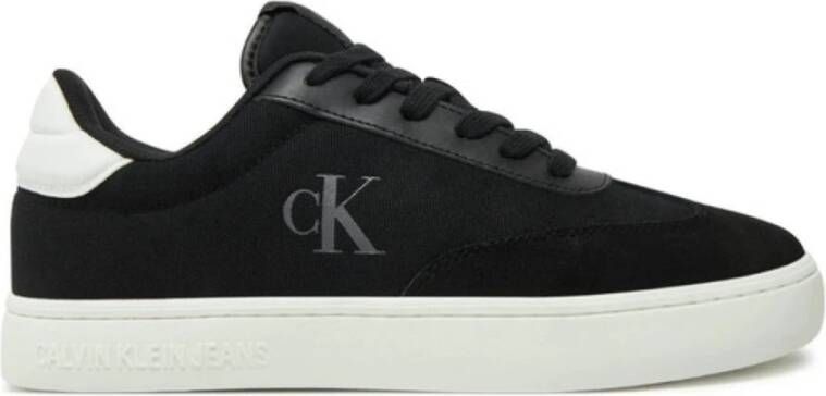 Calvin Klein Sneakers CLASSIC CUPSOLE LOW MIX MG veterschoen lage schoen vrijetijdssneaker met logo-opdruk