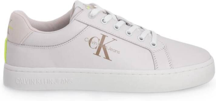 Calvin Klein Klassieke Cupsole Sneakers White Heren
