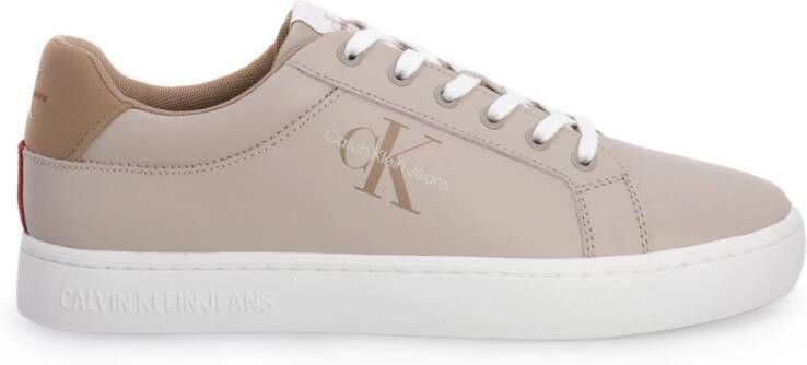 Calvin Klein Klassieke Cupsole Sneakers White Heren