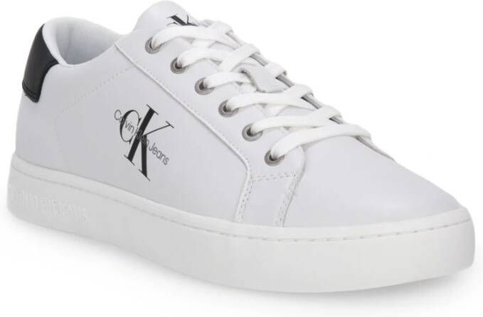 Calvin Klein Klassieke Sole Lace Sneakers White Heren