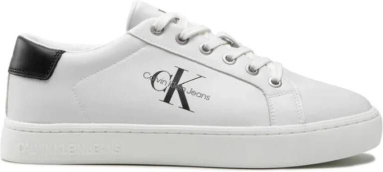 Calvin Klein Classic Cup Low Laceup Sneakers Schoenen Wit YM0YM00491-YAF