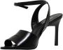 Calvin Klein Leren Sandalen Black - Thumbnail 2