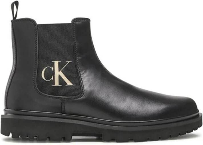 Calvin Klein Jeans Chelsea boots met labelprint