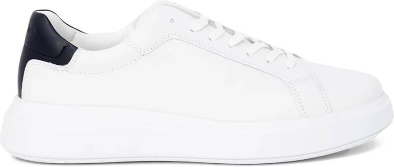 CK Calvin Klein Sneakers van leer met contrastgarnering model 'LACE UP' - Foto 6
