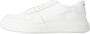 Calvin Klein Leren Sneakers voor Heren White Heren - Thumbnail 1