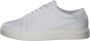 Calvin Klein Sportieve Leren Sneakers voor Mannen White Heren - Thumbnail 2