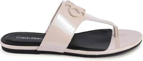 Calvin Klein Logo Detail Teenslippers