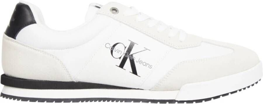 Calvin Klein Men Shoes Laced White Ss23 Wit Heren