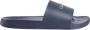 Calvin Klein Blauwe Bedrukte Pantoffels Lente Zomer Mannen Blue Heren - Thumbnail 3