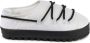 Calvin Klein Minimalistische Witte Polyester Slof - Thumbnail 1