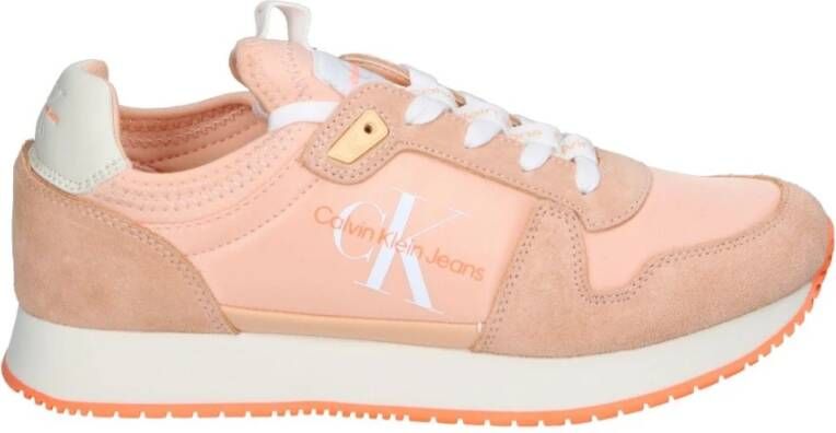 Calvin Klein Modieuze Sportschoenen Pink Dames