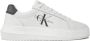 Calvin Klein Plateausneakers CHUNKY CUPSOLE MONO LTH WN vrijetijdsschoen lage schoen veterschoen met ck-opdruk aan de zijkant - Thumbnail 2