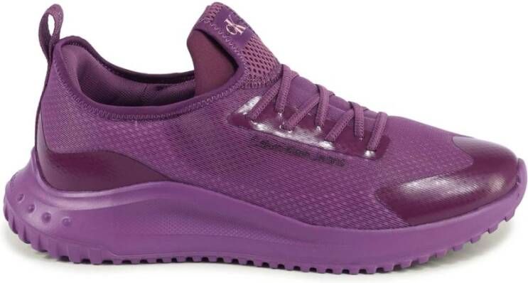 Calvin Klein Paarse Damesmode Sneakers