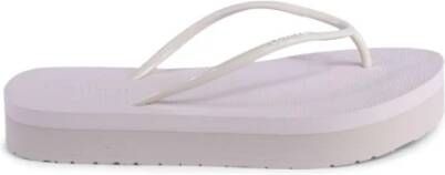 Calvin Klein Paarse Teenslipper Comfortabele Casual