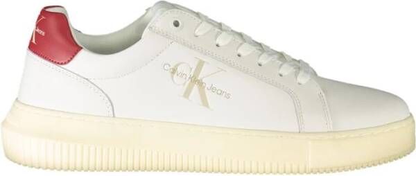 Calvin Klein Moderne Witte Sneakers Model YW0YW00022