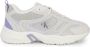 Calvin Klein Retro Tennis Sneakers Herfst Winter Collectie Multicolor Dames - Thumbnail 3