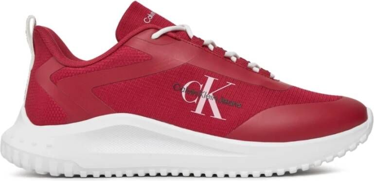Calvin Klein Rode EVA Runner Sneakers Red Heren
