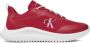 Calvin Klein Rode EVA Runner Sneakers Red Heren - Thumbnail 1