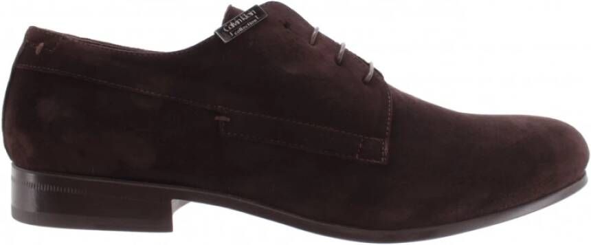 Calvin Klein Schoenen 1004 van suède leer Brown Heren