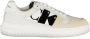 Calvin Klein Chunky Cupsole Mono Heren Schoenen Wit Maat: 41 Leer Foot Locker - Thumbnail 3