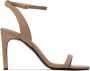 Calvin Klein Verhoog je stijl met beige hoge hak sandalen Beige Dames - Thumbnail 1
