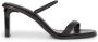 Calvin Klein Zwarte Leren Sandalen Minimalistisch Ontwerp - Thumbnail 4