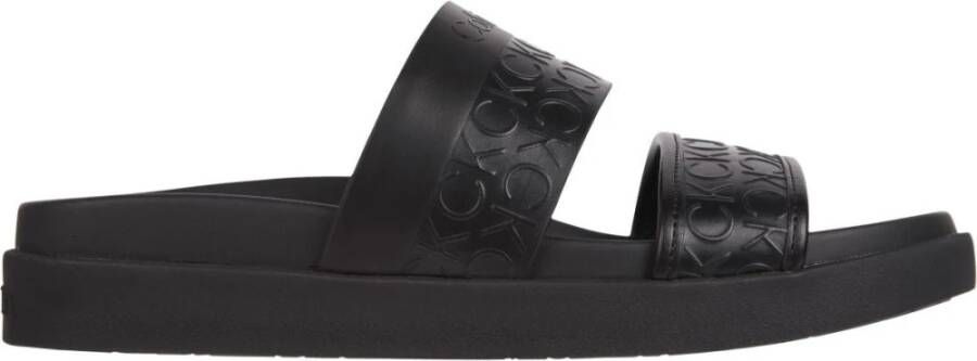 Calvin Klein Slippers Zwart Dames