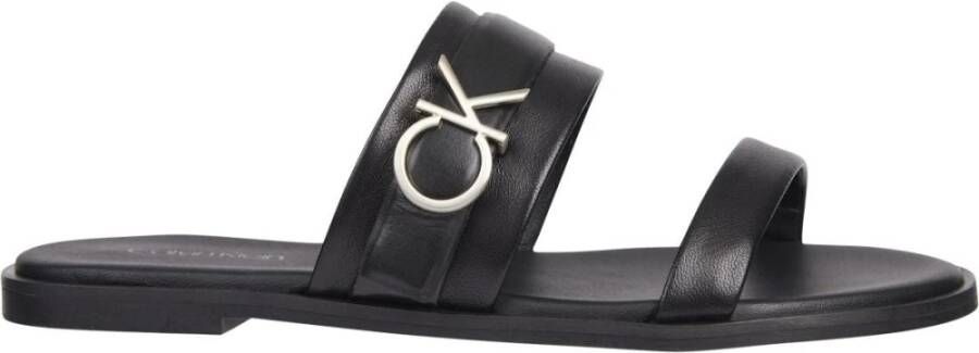 Calvin Klein Slippers Zwart Dames