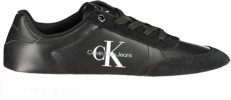 Calvin Klein Sportieve zwarte damessneakers met logo