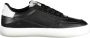 Calvin Klein Zwarte Polyester Sneaker met Contrasterende Details Zwart Dames - Thumbnail 3