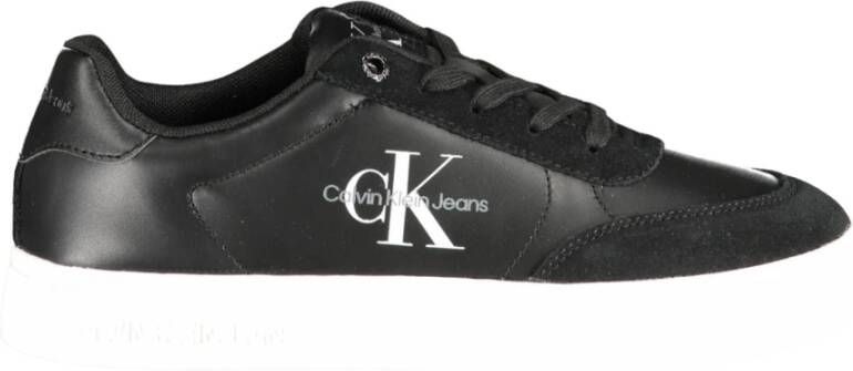 Calvin Klein Sportieve zwarte damessneakers met logo
