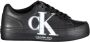 Calvin Klein Zwarte Polyester Sneaker met Contrasterende Details Black Dames - Thumbnail 1