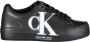 Calvin Klein Zwarte Polyester Sneaker met Contrasterende Details Black Dames - Thumbnail 7
