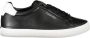 Calvin Klein Sneaker Van Gerecycled Leer Met Contrasterende Details En Logoprint - Thumbnail 4