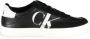 Calvin Klein Klassieke Cupsole Sneakers Zwart Heren - Thumbnail 1
