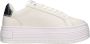 Calvin Klein Jeans Bright White-Silver Sneakers White Dames - Thumbnail 5