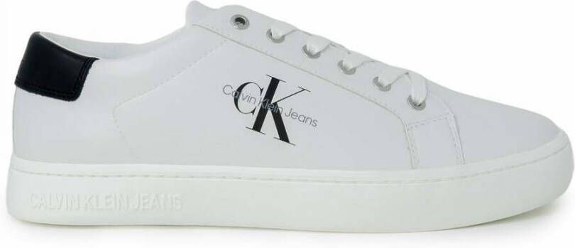 Calvin Klein Classic Cup Low Laceup Sneakers Schoenen Wit YM0YM00491-YAF - Foto 17