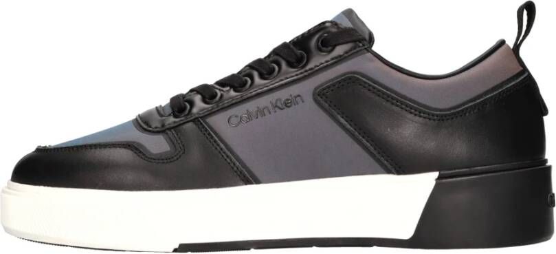 Calvin Klein Heren Low Top Lace Up Sneakers Blue Heren