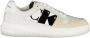 Calvin Klein Sportieve witte sneakers met logoprint - Thumbnail 4
