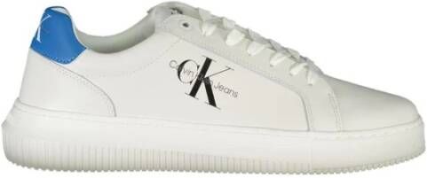 Calvin Klein Stijlvolle Sneakers voor Mannen en Vrouwen White Heren