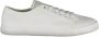 Calvin Klein Witte Katoenen Sneaker met Contrasterende Details White Heren - Thumbnail 1