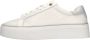 Calvin Klein Platform Lace-Up Sneakers Mono Mix White Dames - Thumbnail 3